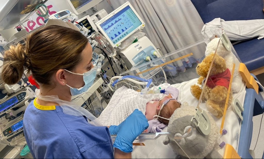 Paediatric Intensive Care Nurse in Freeman Hospital's Cardiothoracic Centre