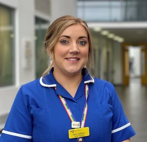 Amy Griffiths is a Specialist Nurse for ITU / CAUTI 