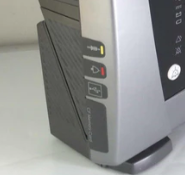 Breas Vivo 50 machine picture of accessory ports.