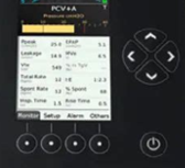 Display of the Vivo machine demonstrating the 'starting treatment' bar.