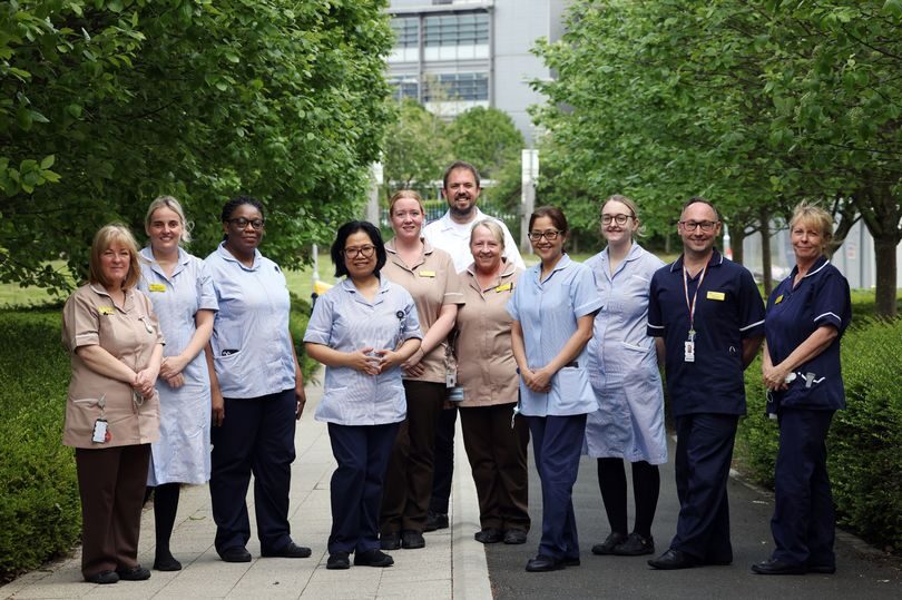 Nurses at Freeman Hospital - Chronicle Pic