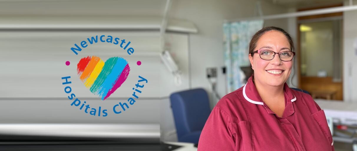 Sarah Hogg - Hepatology Research Nurse with NHC Logo