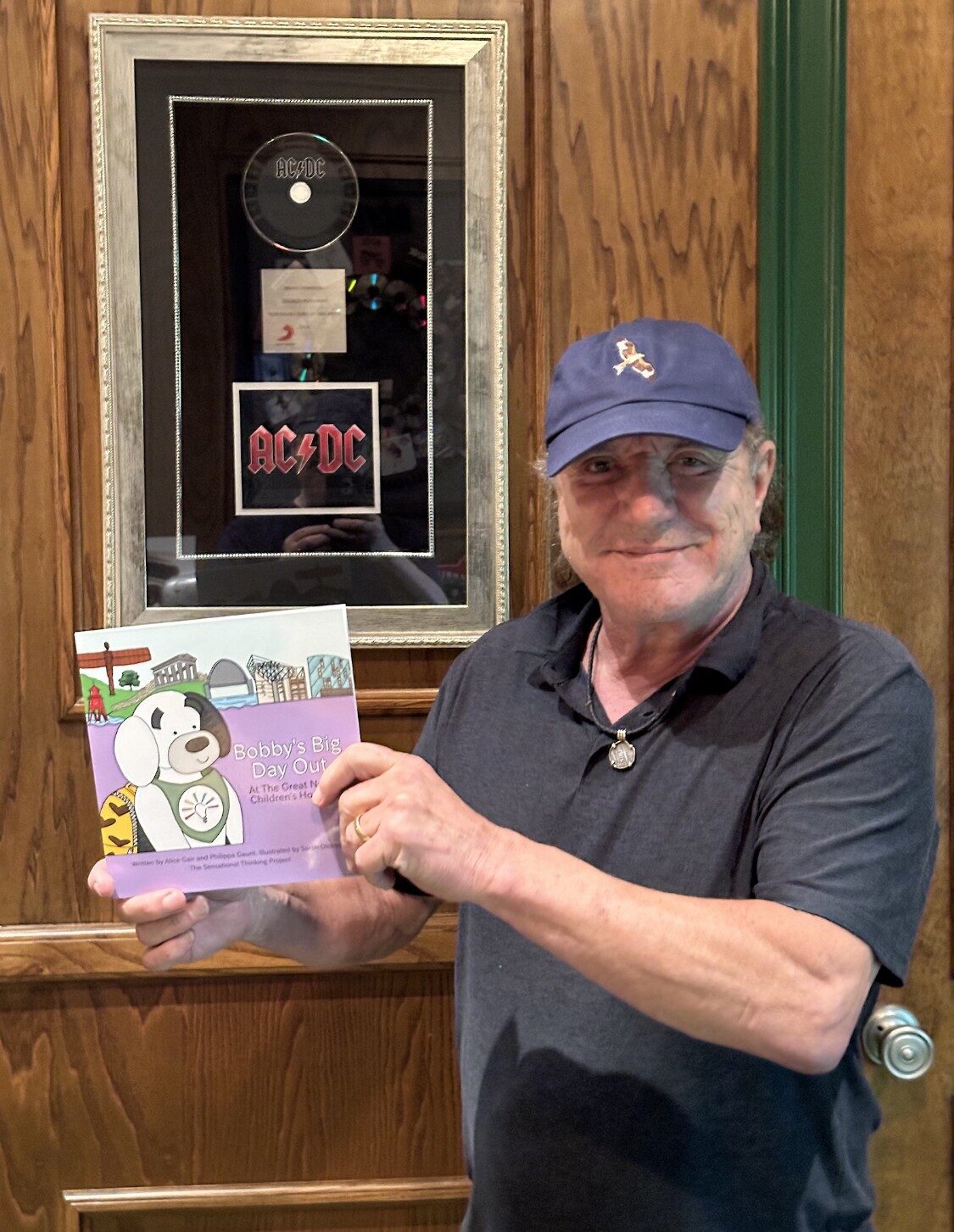 Brian-Johnson-with-Bobbys-Big-Day-Out-Book