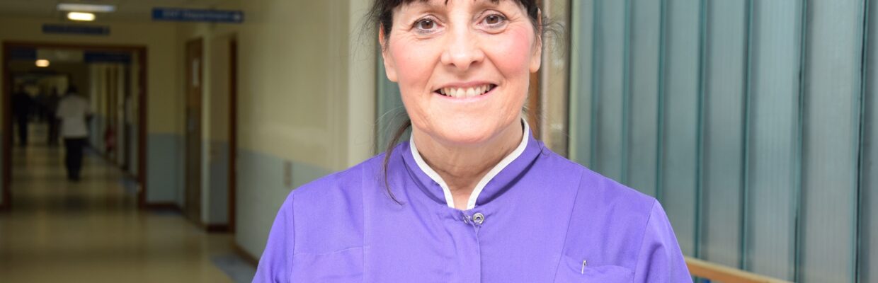 A photo of nurse Karen Heslop-Marshall